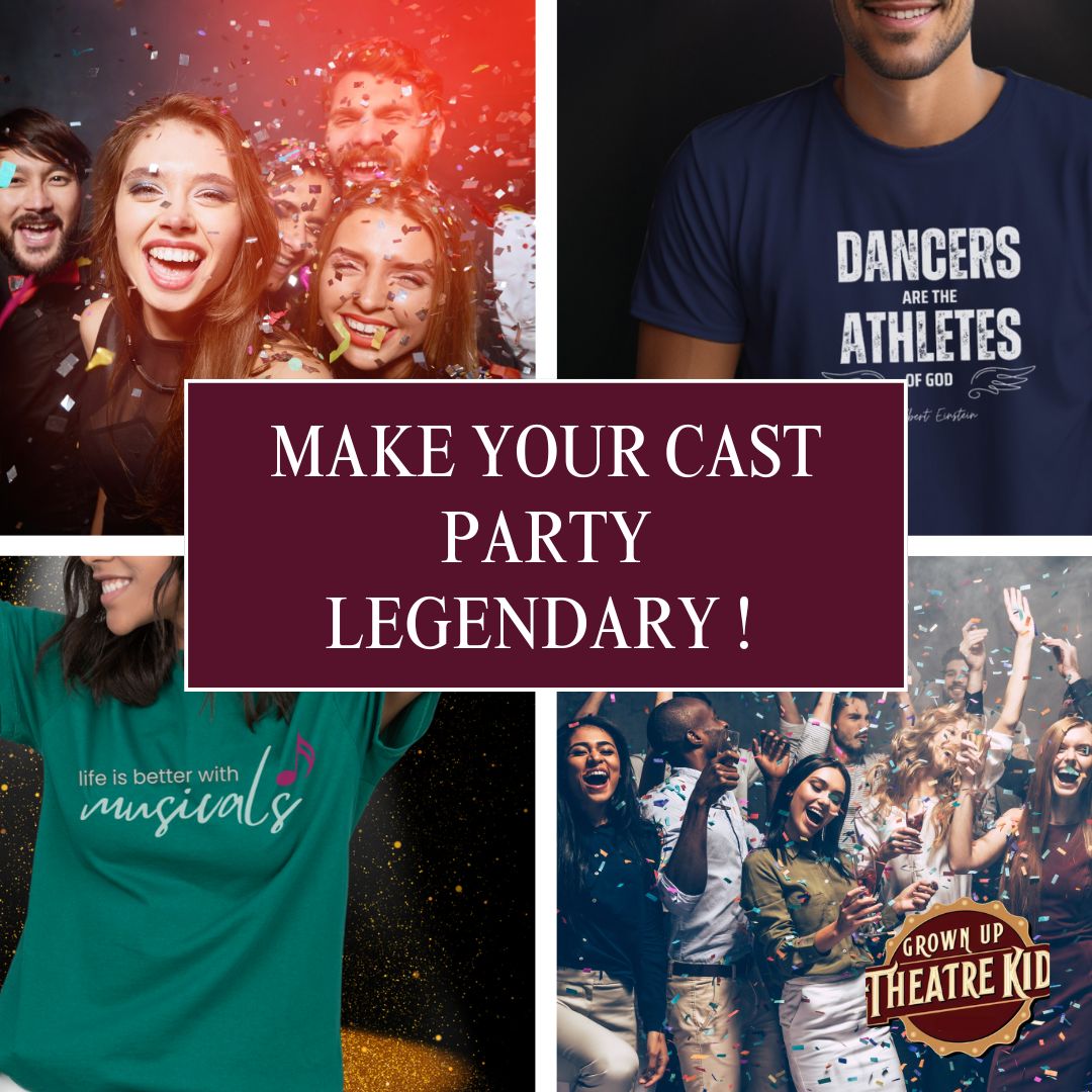 Make Your Cast Party Legendary With These Theatre-Themed Must-Haves 🍾🎭