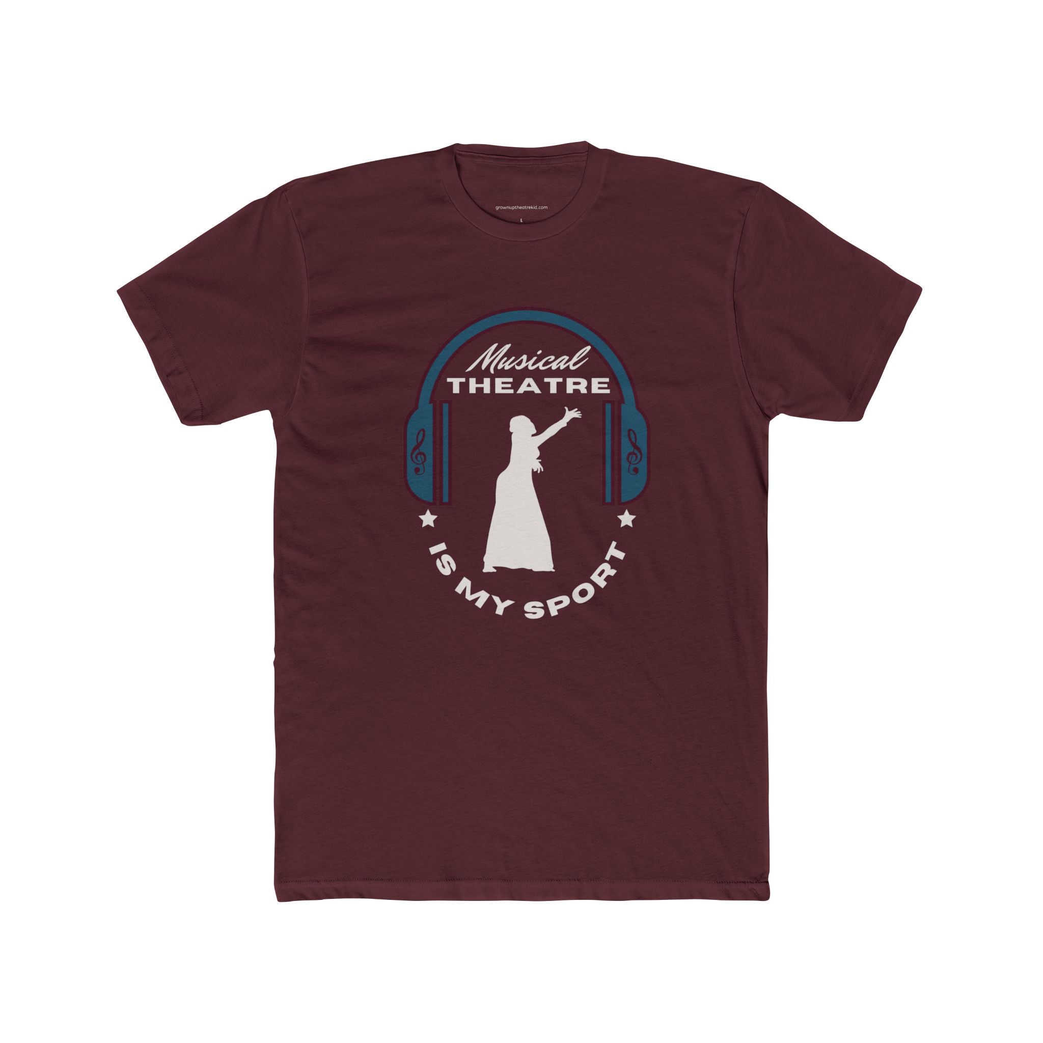 "Musical Theatre Is My Sport" T-Shirt β Wear Your Passion Loud & Proud - Cotton Crew Tee