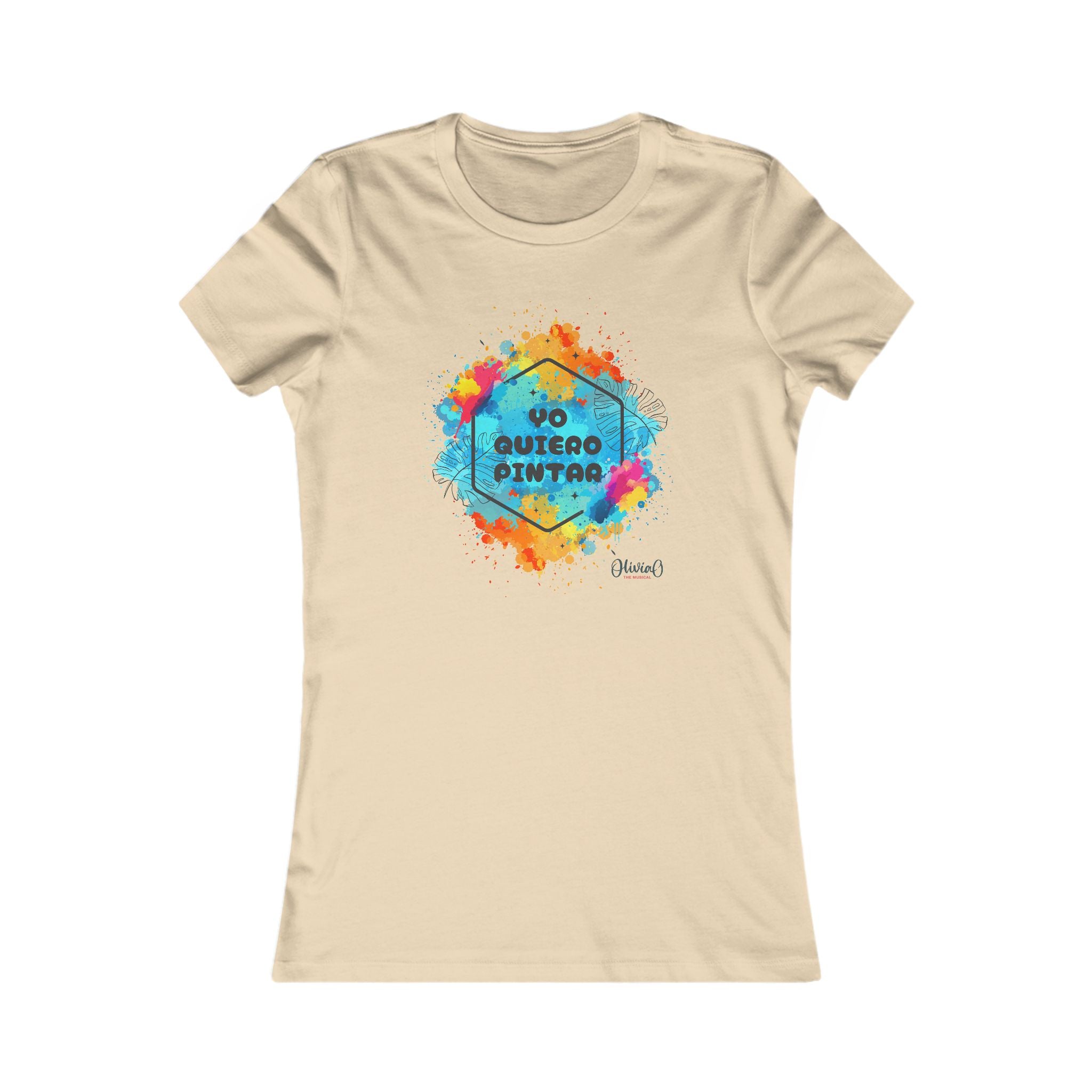Olivia O Musical Artistic Tee - "Yo Quiero Pintar" T-Shirt