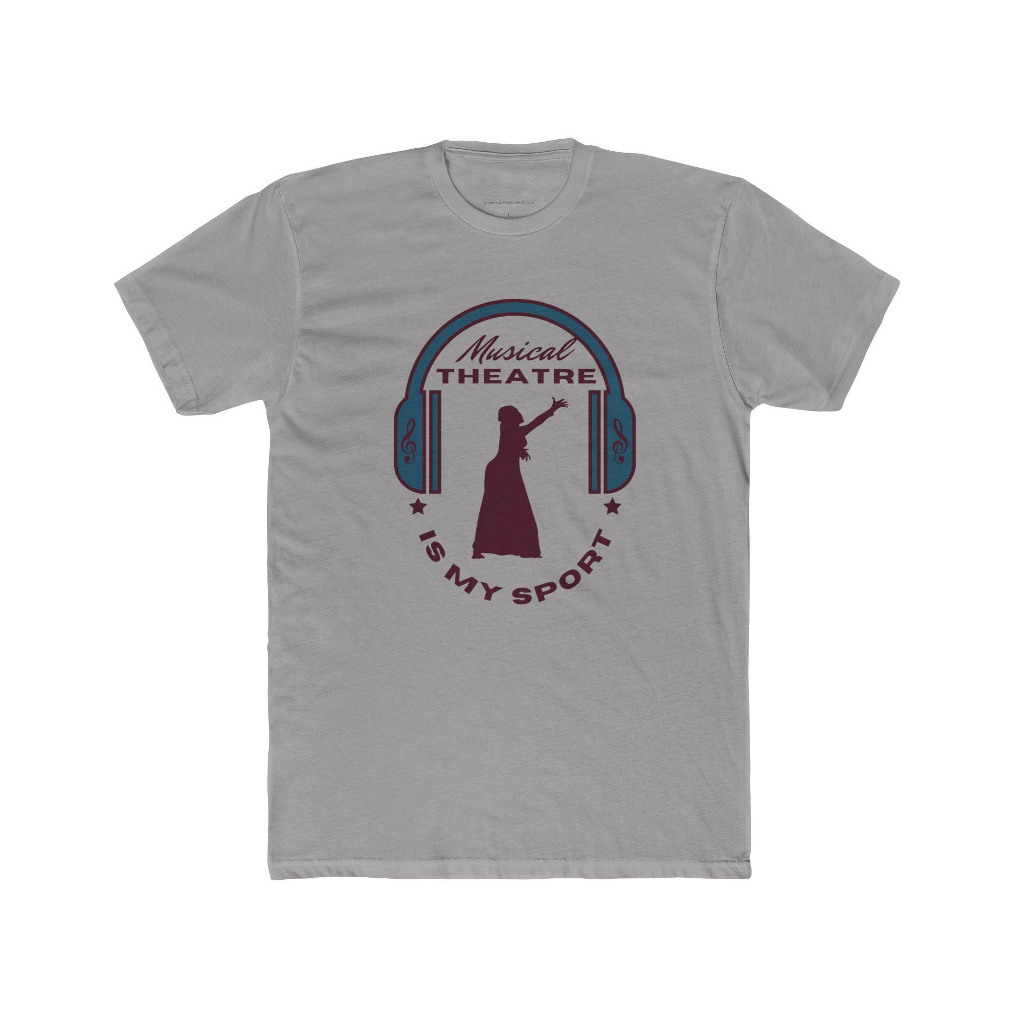 "Musical Theatre Is My Sport" T-Shirt β Wear Your Passion Loud & Proud - Cotton Crew Tee
