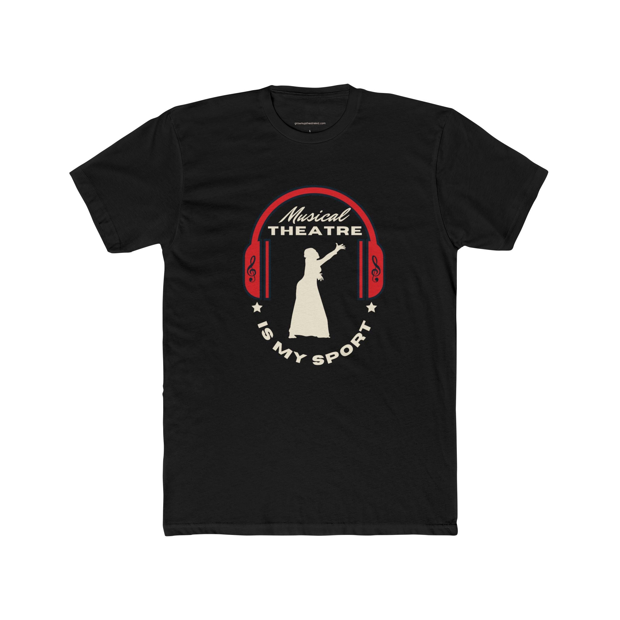 "Musical Theatre Is My Sport" T-Shirt β Wear Your Passion Loud & Proud - Cotton Crew Tee