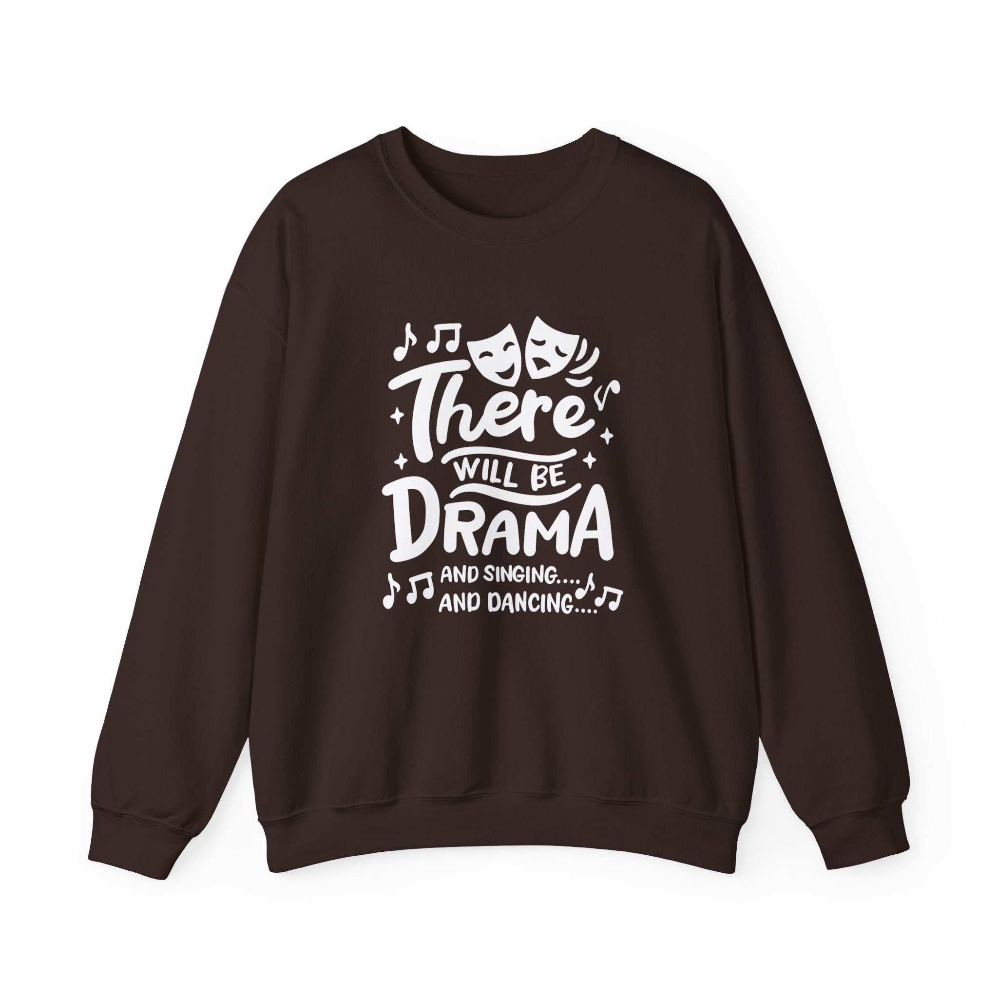Theater Vibes Drama Crewneck Sweatshirt