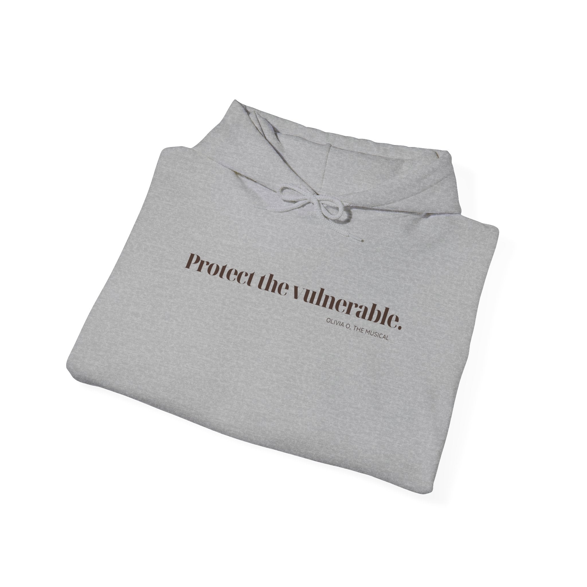 "Protect the Vulnerable" Hoodie – Wear the Message, Support the Movement (Unisex Heavy Blend Sweatshirt)