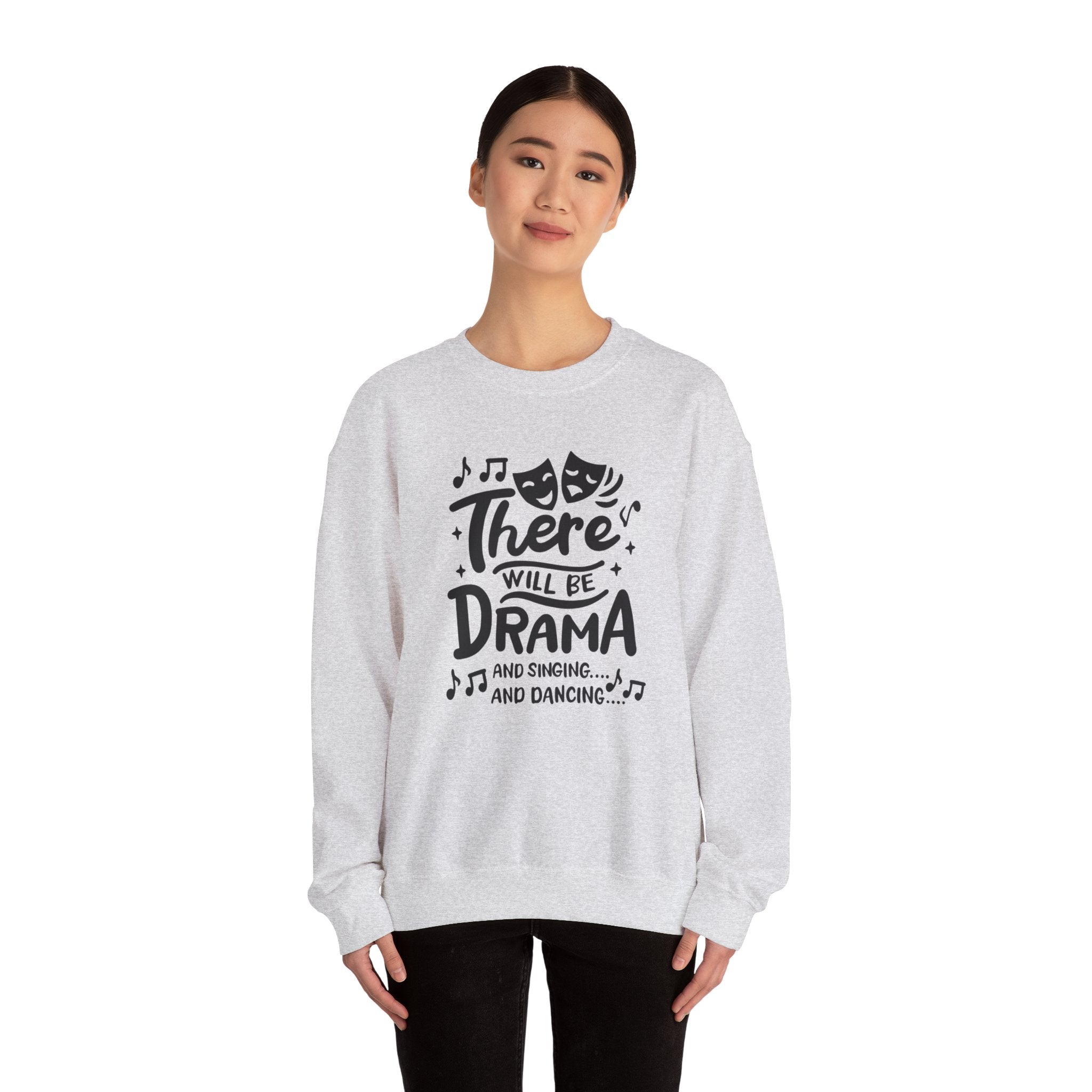 Theater Vibes Drama Crewneck Sweatshirt