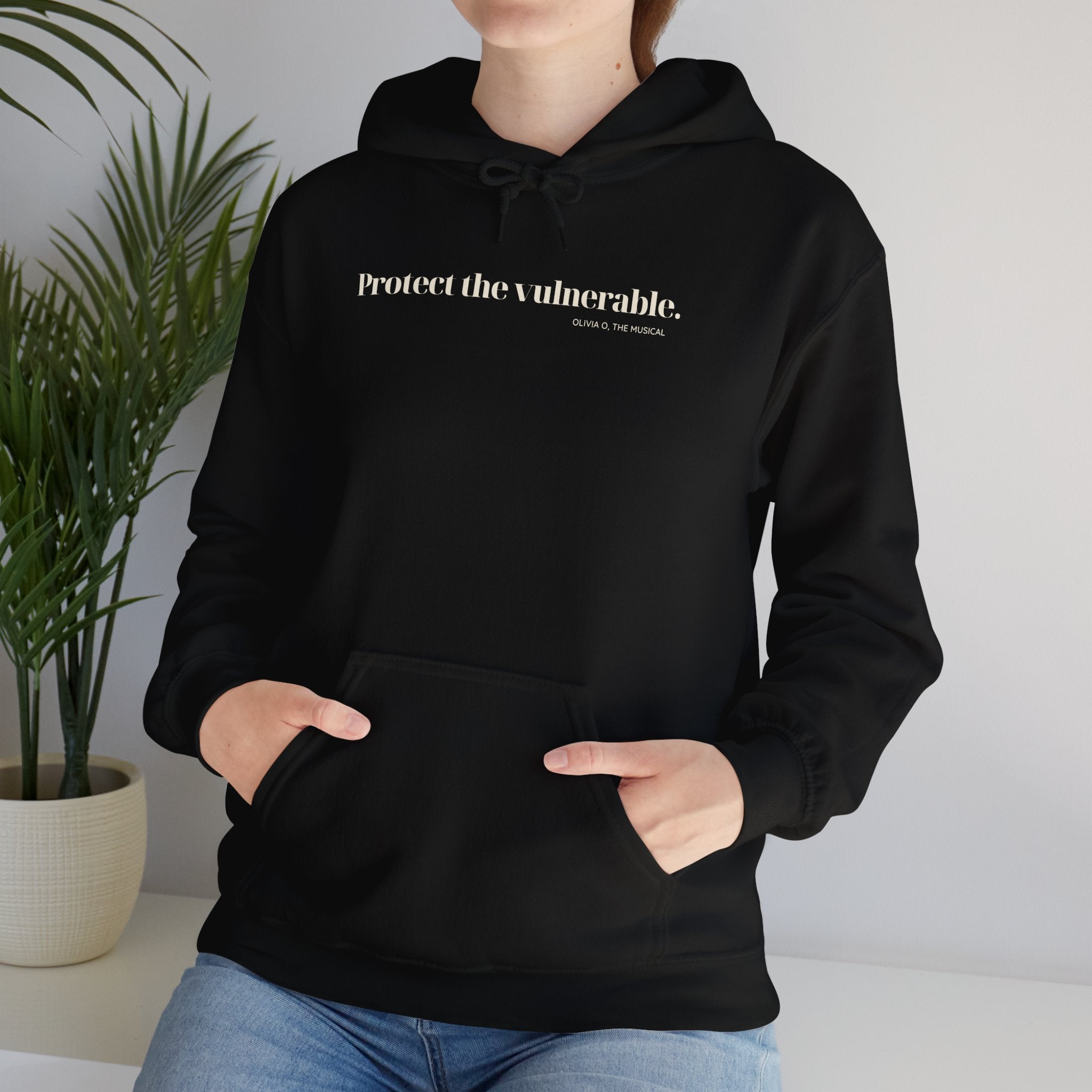 "Protect the Vulnerable" Hoodie – Wear the Message, Support the Movement (Unisex Heavy Blend Sweatshirt)