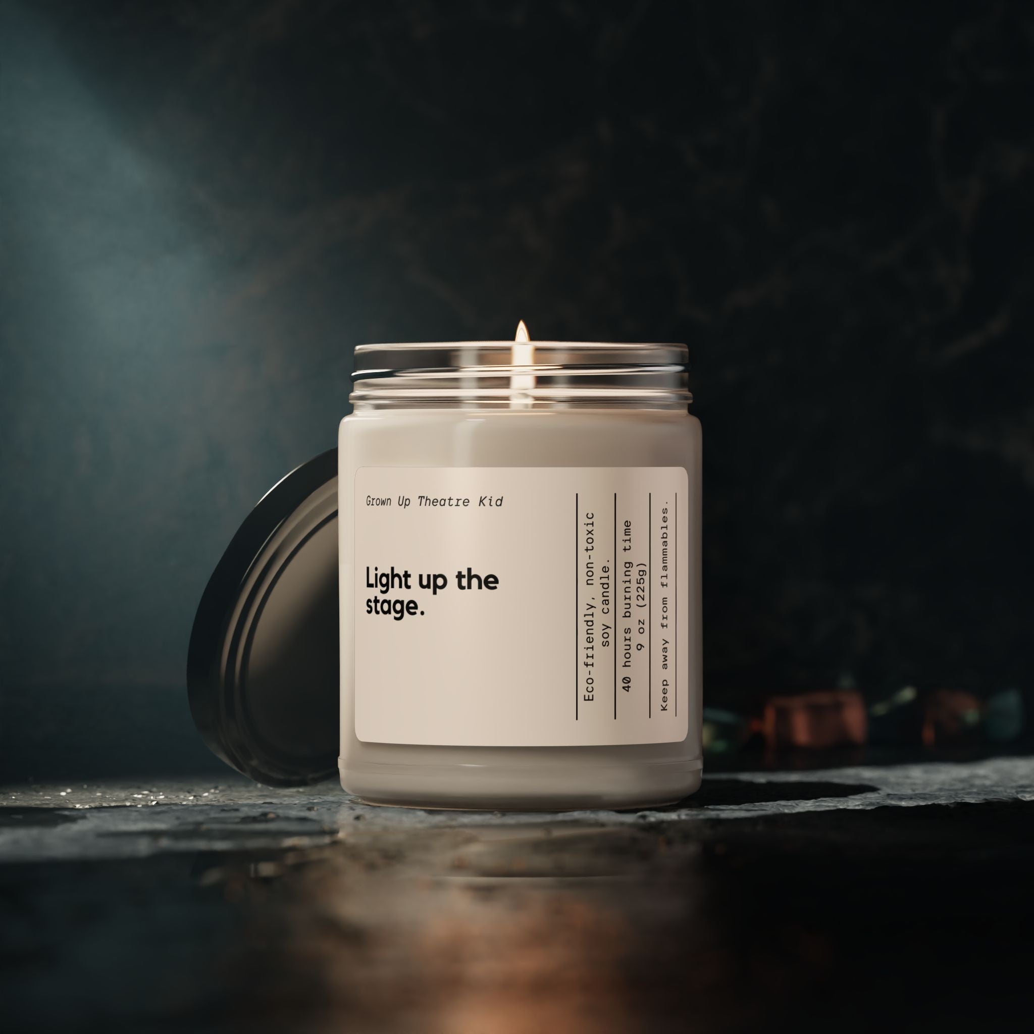 Candle Gift for Theatre Lover