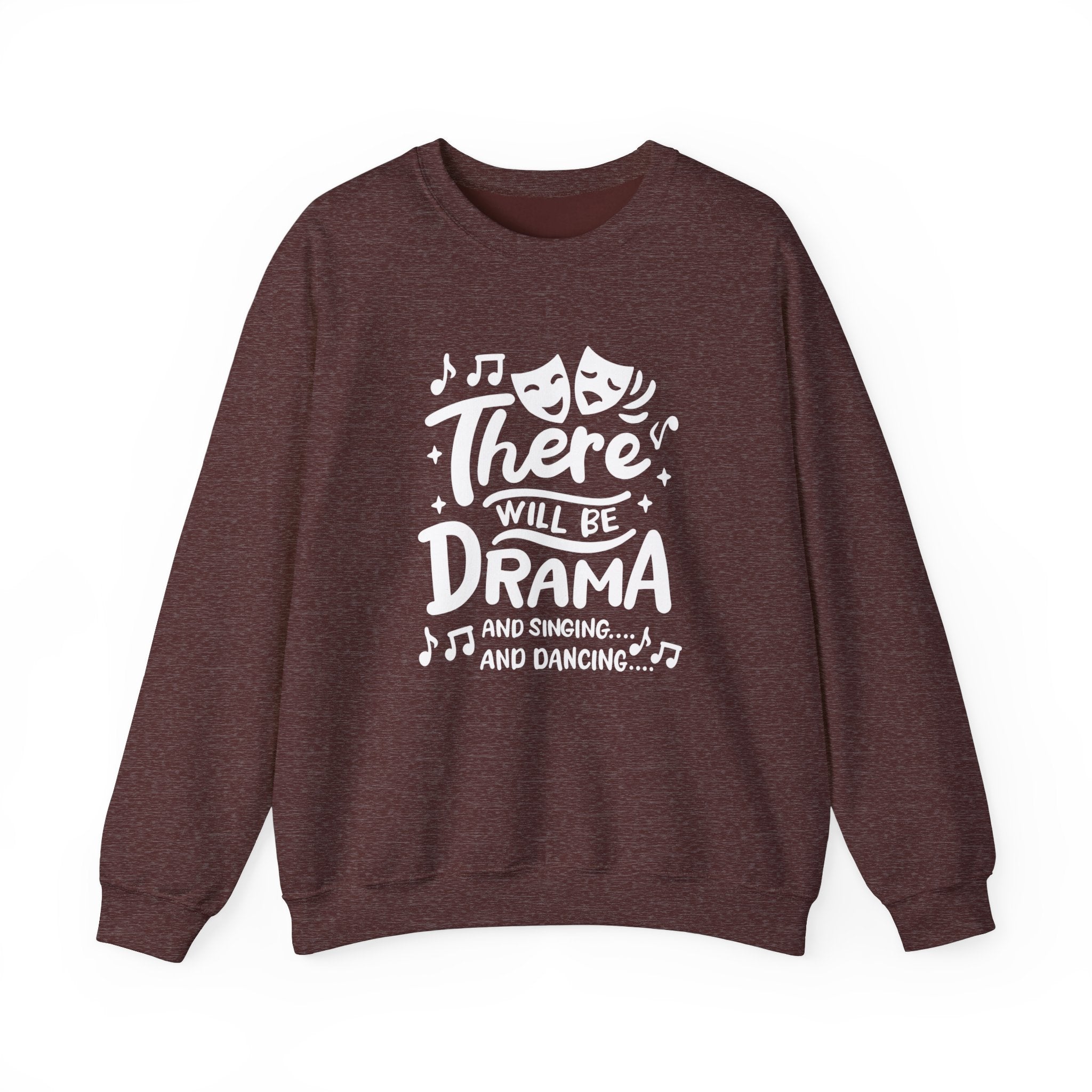 Theater Vibes Drama Crewneck Sweatshirt