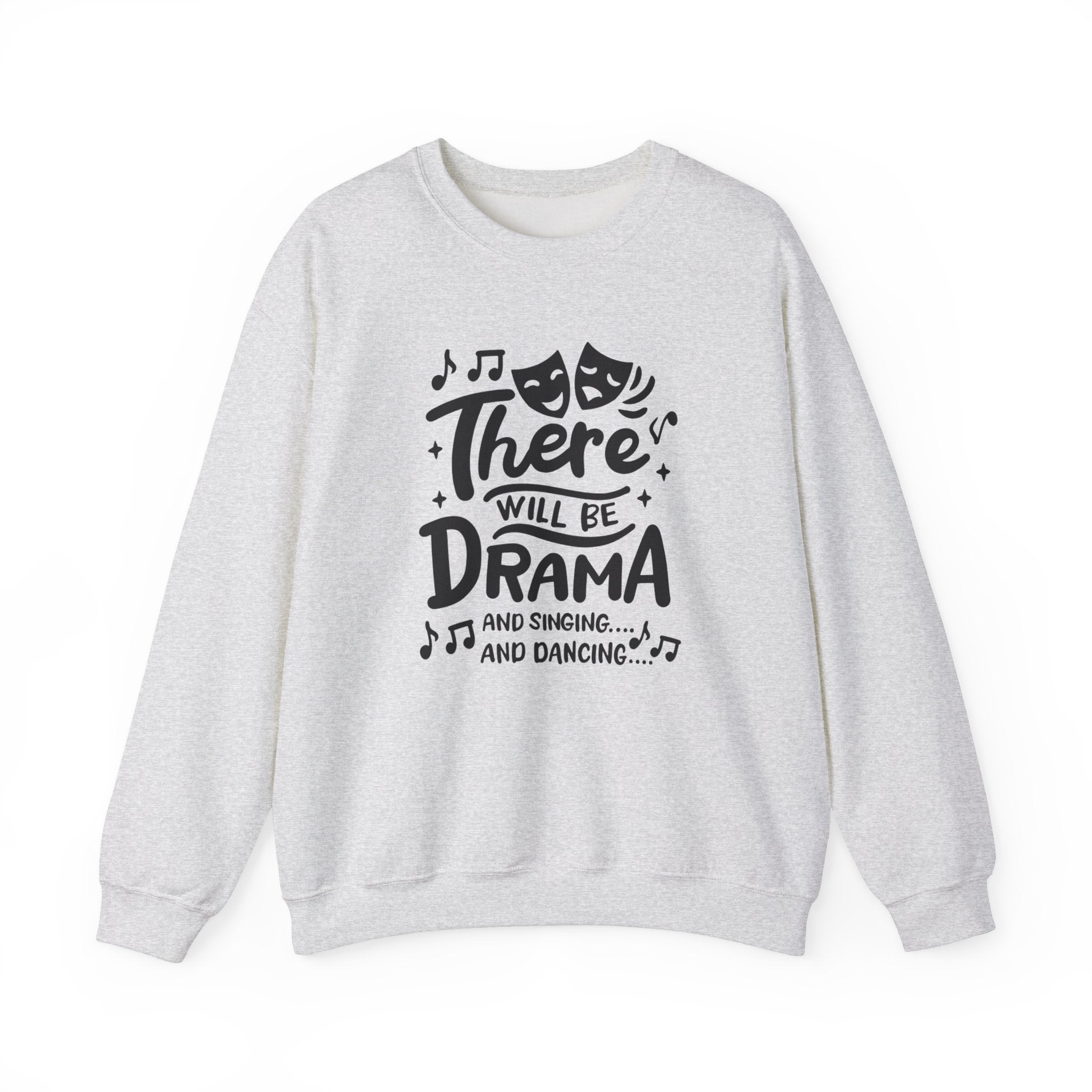 Theater Vibes Drama Crewneck Sweatshirt