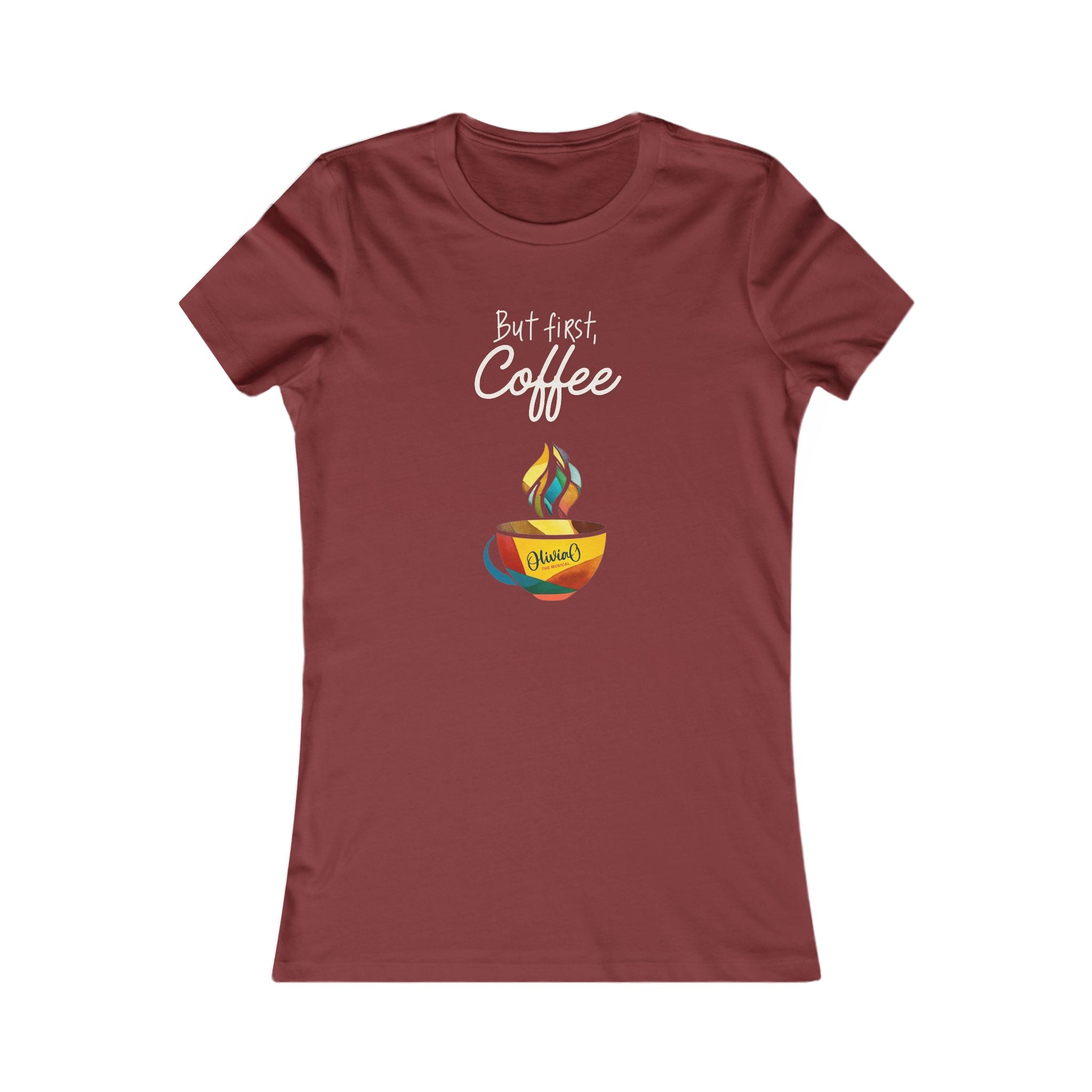 Olivia O Musical - "But First, Coffee" - Unisex Tee