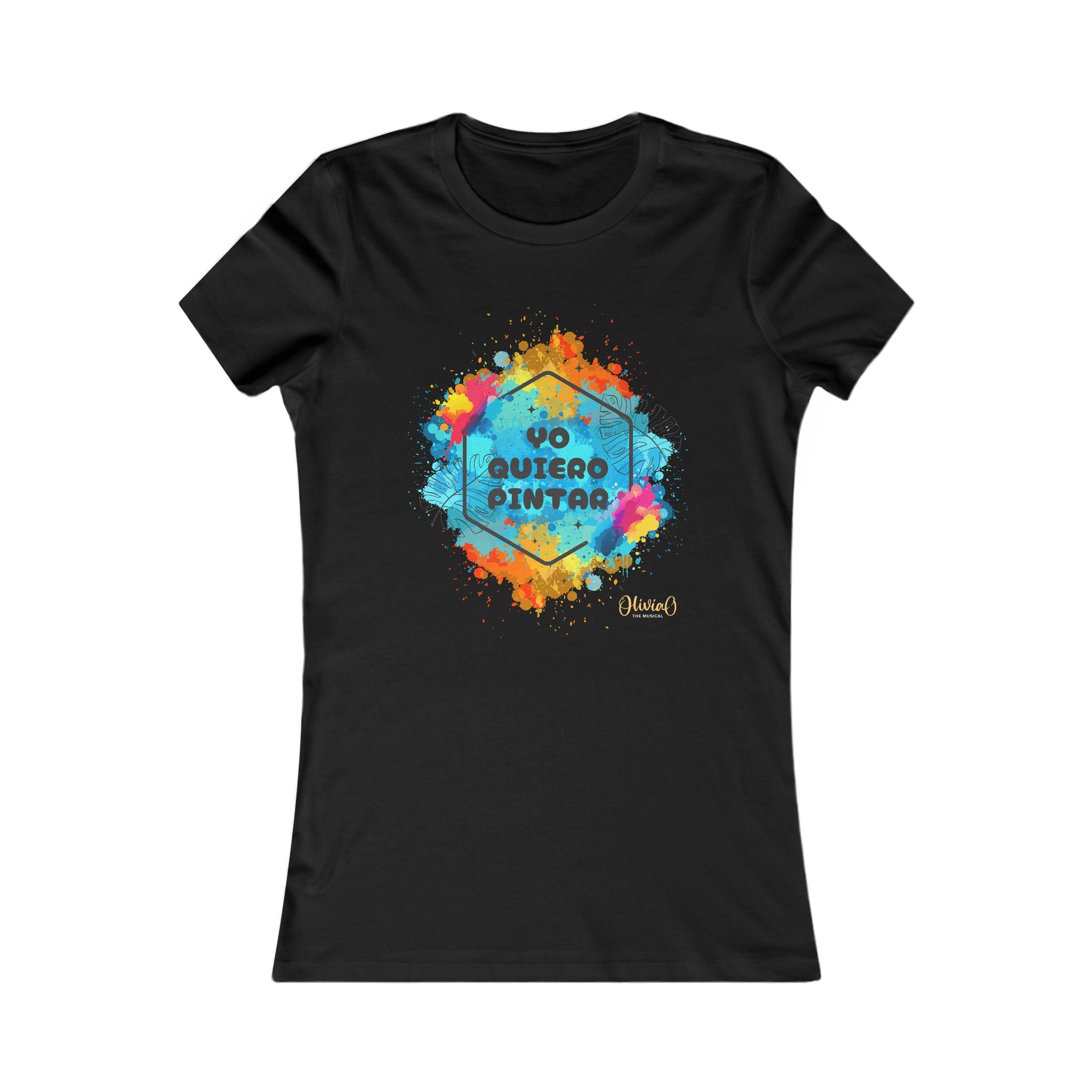 Olivia O Musical Artistic Tee - "Yo Quiero Pintar" T-Shirt 🇨🇦