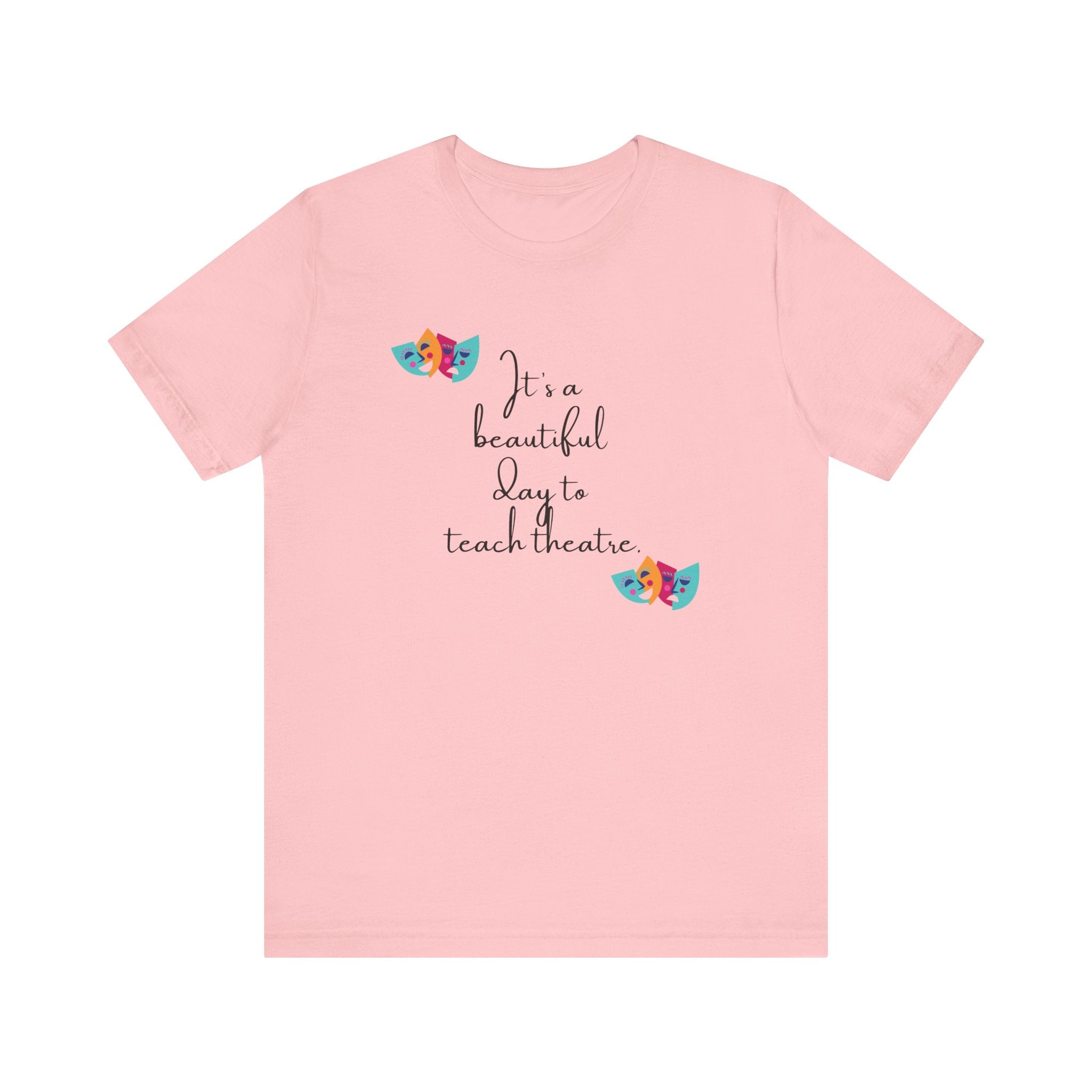 Unisex Softstyle T-Shirt - "It's a Beautiful Day to Teach Theatre" - Inspirational Tee for Educators and Theatre Lovers šØš¦