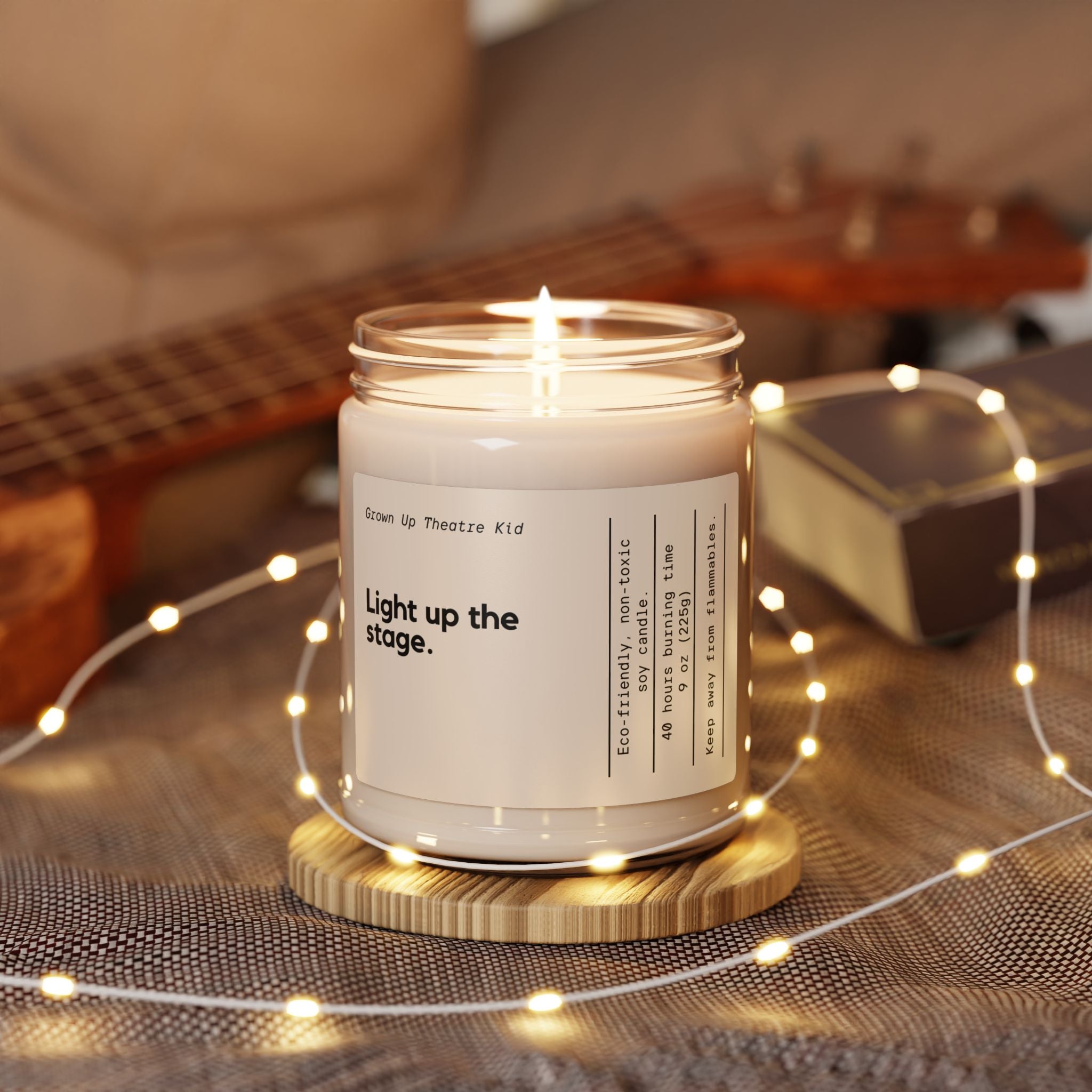 Candle Gift for Theatre Lover