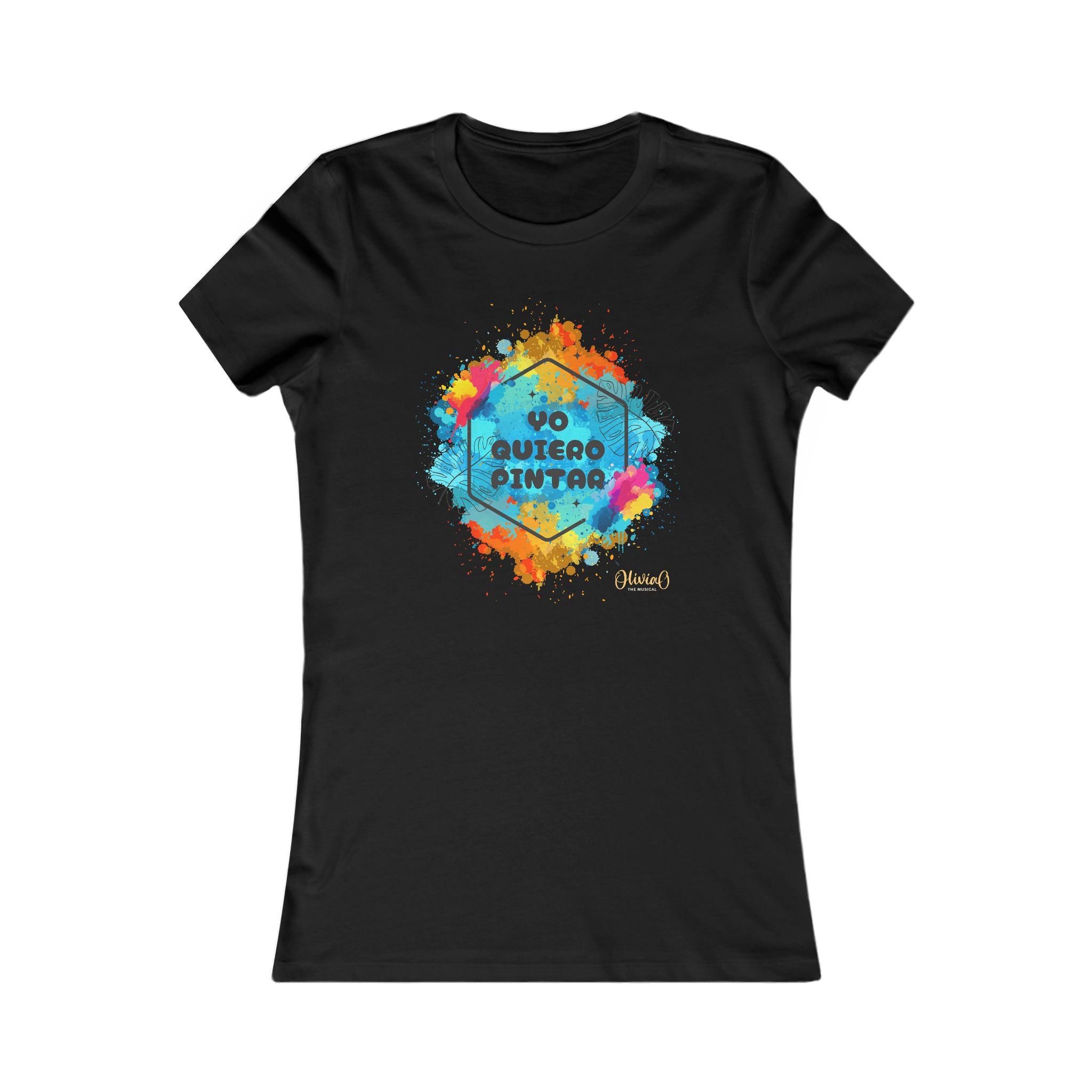 Olivia O Musical Artistic Tee - "Yo Quiero Pintar" T-Shirt