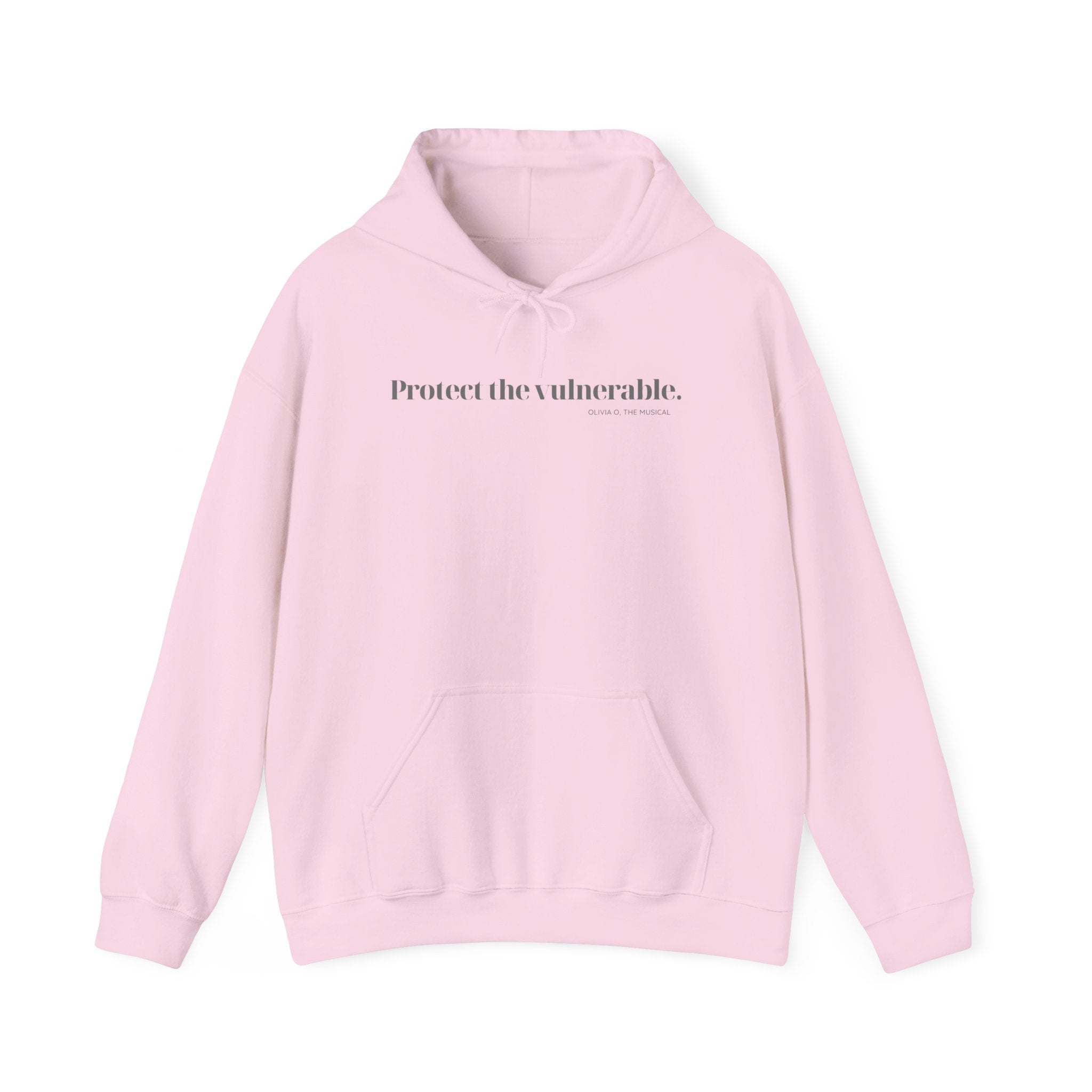 "Protect the Vulnerable" Hoodie – Wear the Message, Support the Movement (Unisex Heavy Blend Sweatshirt)