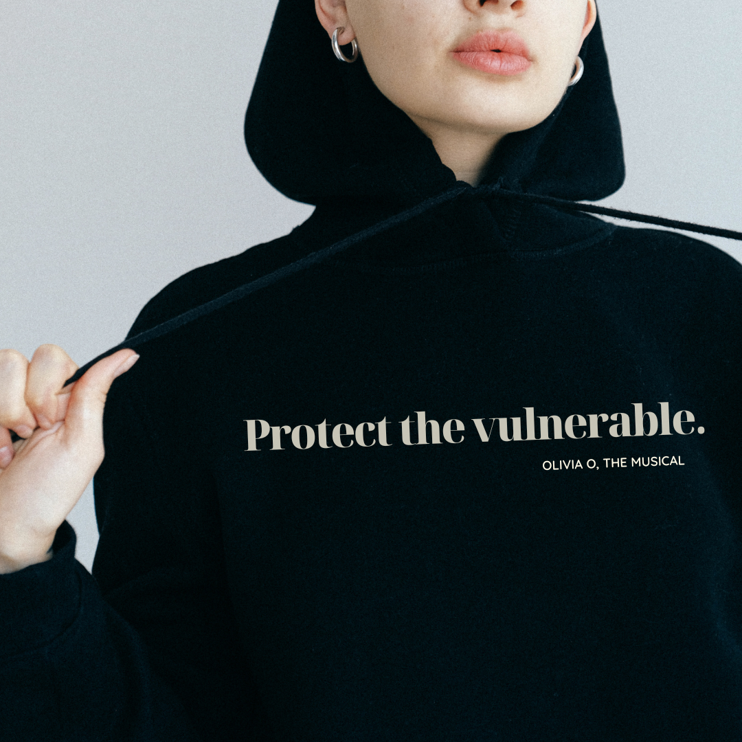 "Protect the Vulnerable" Hoodie – Wear the Message, Support the Movement (Unisex Heavy Blend Sweatshirt)