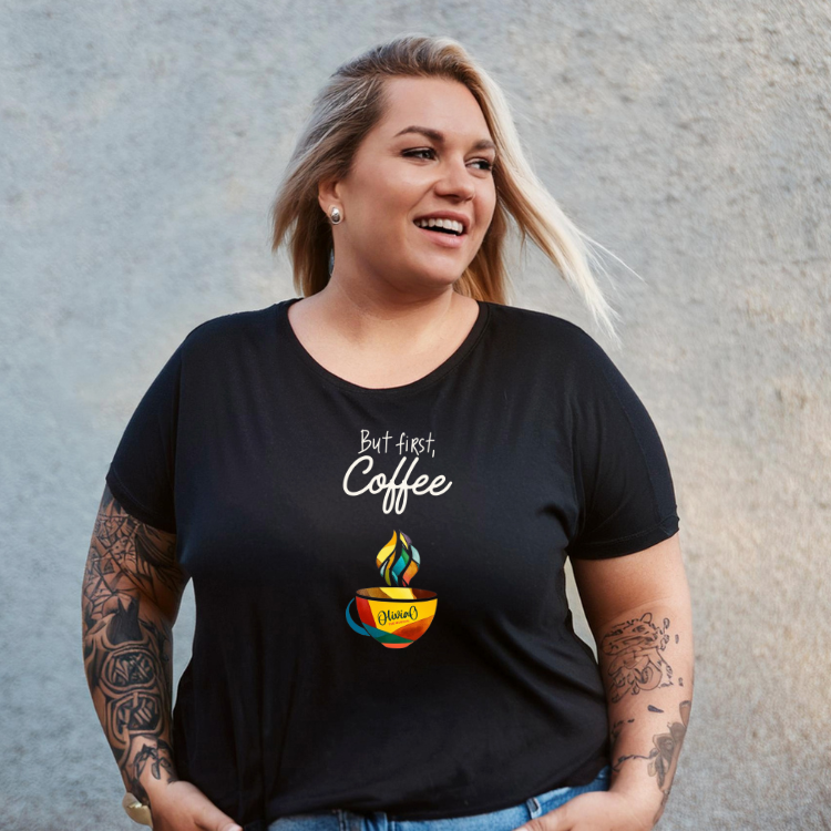 Olivia O Musical - "But First, Coffee" - Unisex Tee