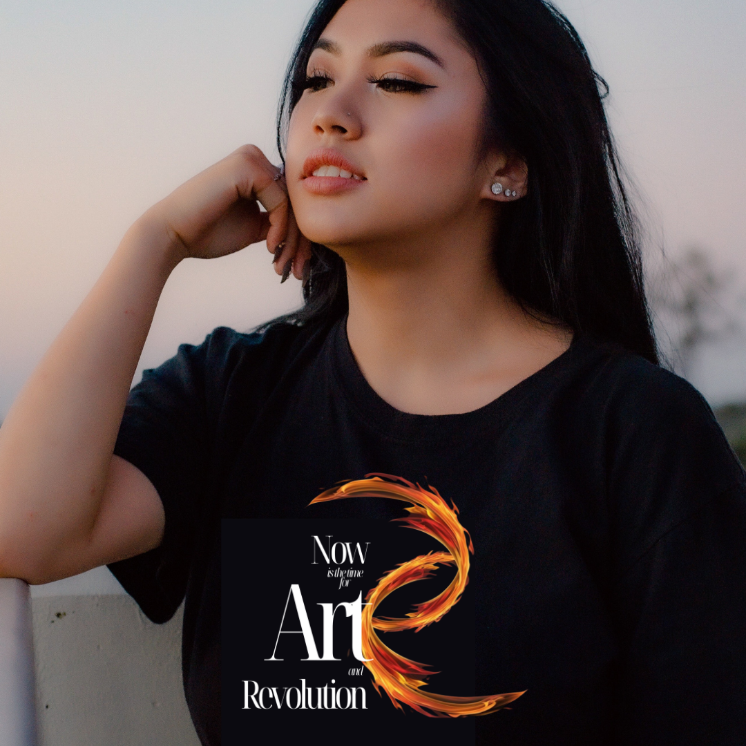 "Now Is the Time for Art and Revolution" Unisex Softstyle T-Shirt - Perfect for Theatre Lovers 🇨🇦