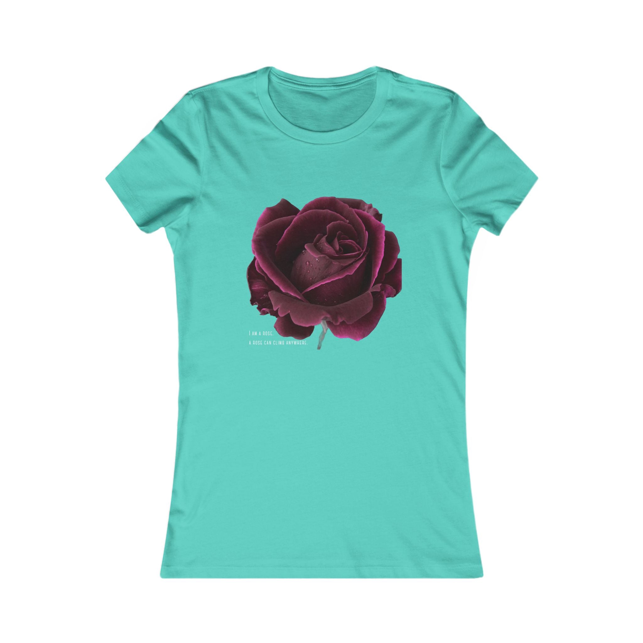 "I Am a Rose" - Floral Inspirational Women's Tee